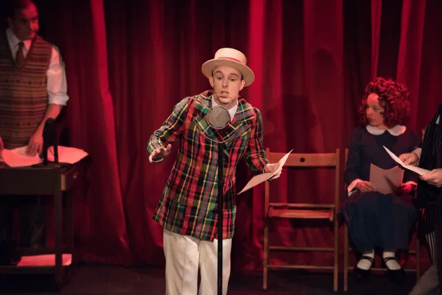 Chris performing as Bert Healy in Annie