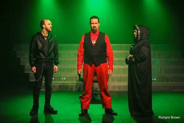 Chris performing as Annas in Jesus Christ Superstar