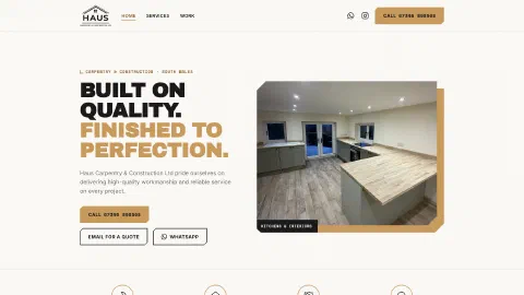 Haus Carpentry & Construction