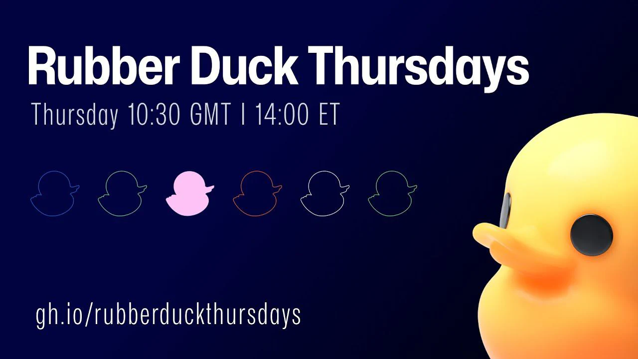 Rubber Duck Thursdays - Exploring GitHub Models