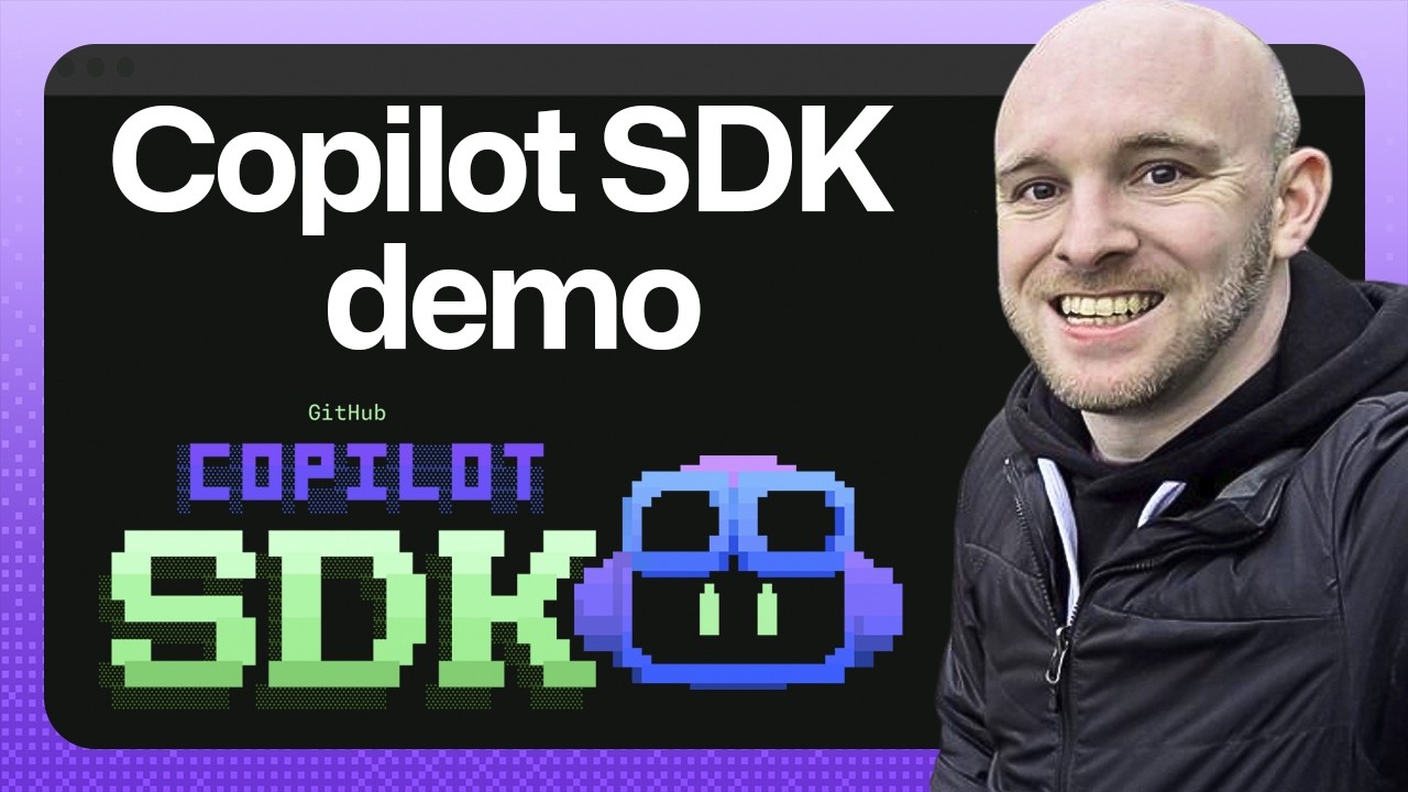 GitHub Copilot SDK demo: Creating "Flight School" | Chris Reddington