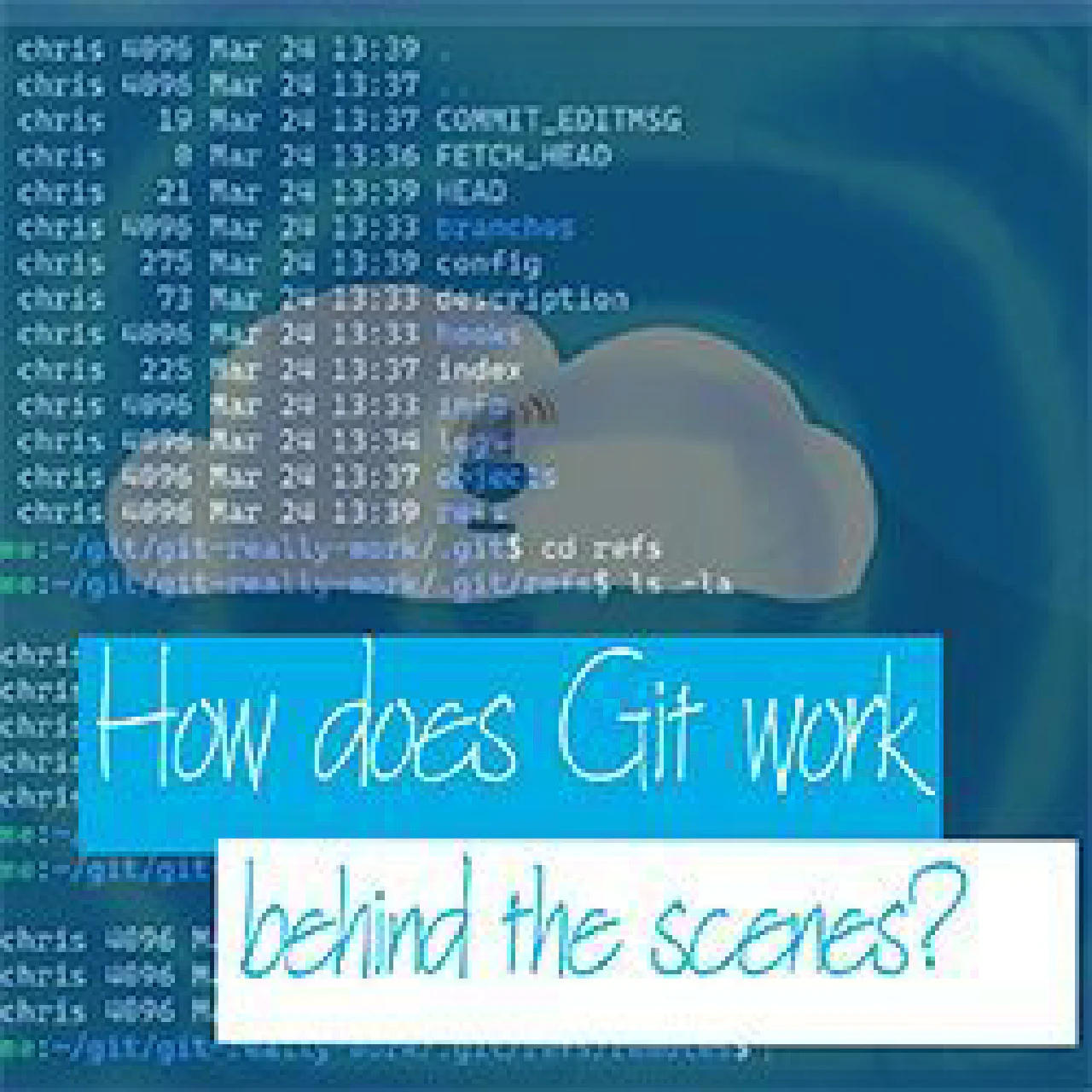 Cloud Drops - How does Git work behind the scenes?