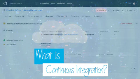 Cloud Drops - What is Continuous Integration (CI)?