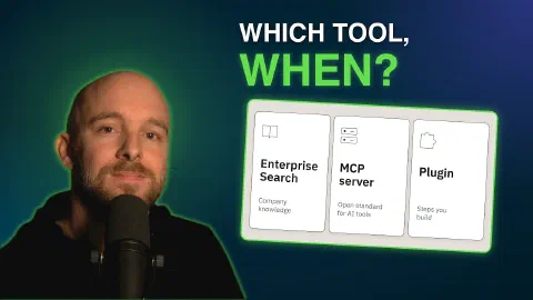 Plugins, MCP servers or Enterprise Search? | Build EmployeeWorks plugins with ToolSmith (Part 2)