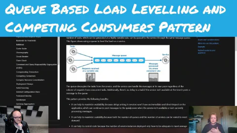 21 - The Queue Based Load Levelling and Competing Consumers Pattern